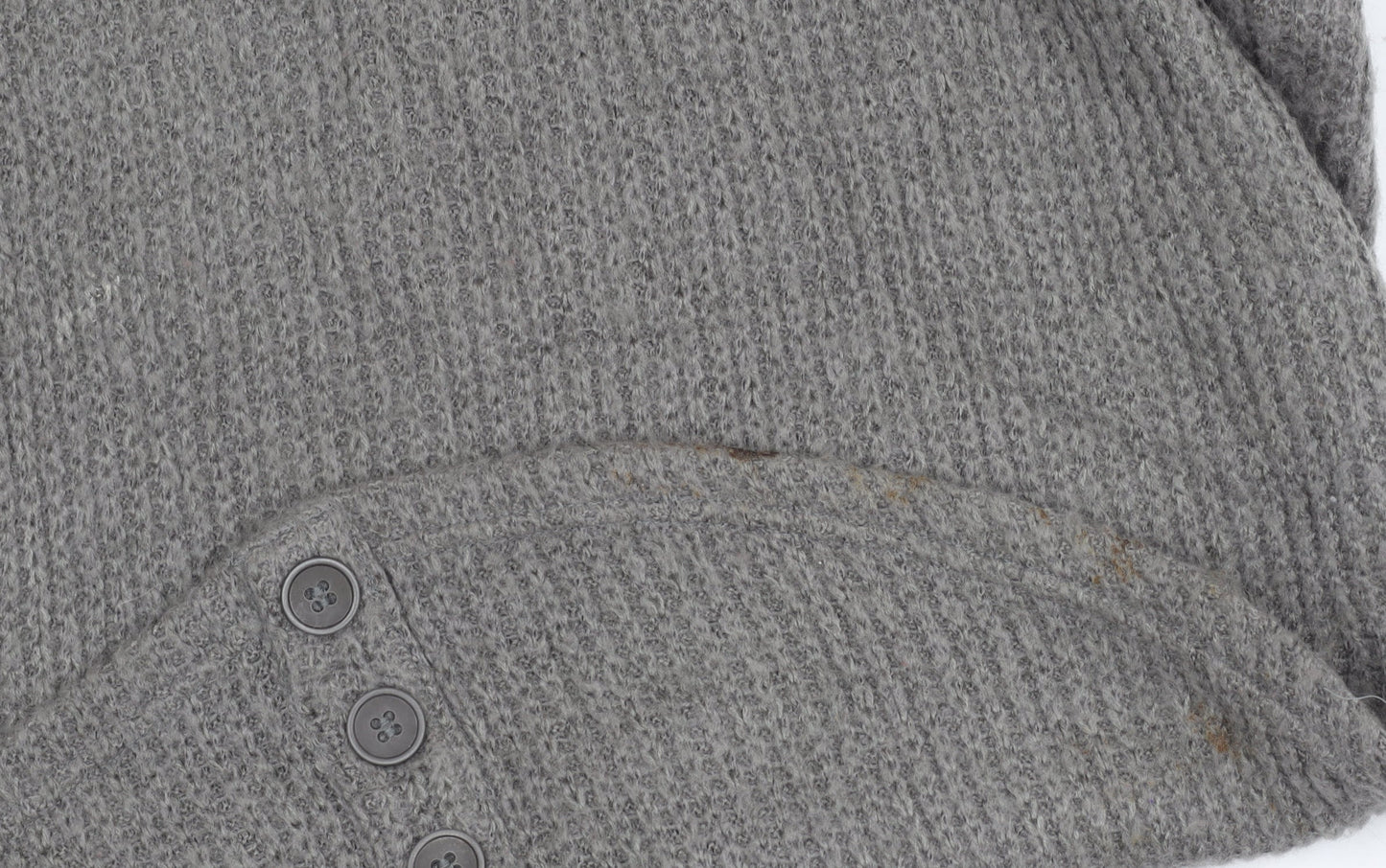 Womens UK Size S Only Grey Pullover Jumper