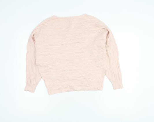 Womens UK Size XS Phase Eight Pink Pullover Jumper