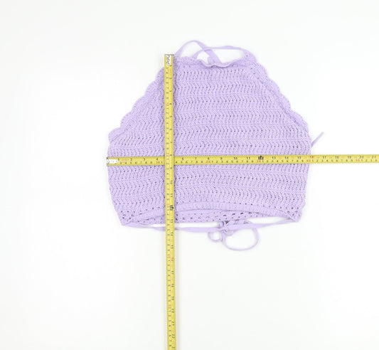 Womens UK Size L Hollister Purple Camisole Tank