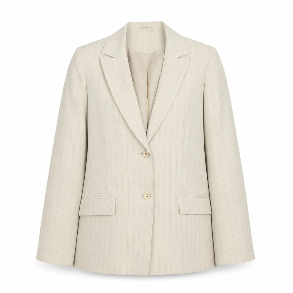 Womens UK Size 14 Dorothy Perkins Regular Beige Blazer