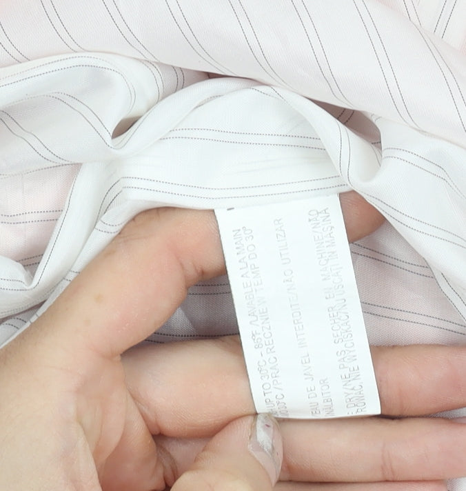 H&M Women's Pink Size 10 Blazer Jacket Single Breasted Workwear