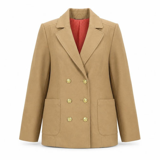 Womens UK Size UK 10 H&M Regular Brown Blazer