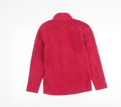 Karrimor Girls Pink Fleece Full Zip Jacket 11-12 Years Outdoor Activewear