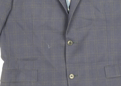 Mens UK Size 44 NEXT Regular Blue Suit Jacket