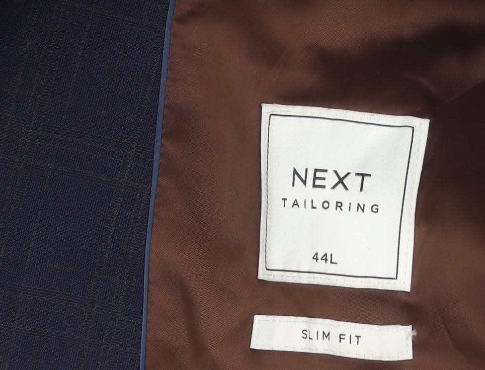 Mens UK Size 44 NEXT Regular Blue Suit Jacket