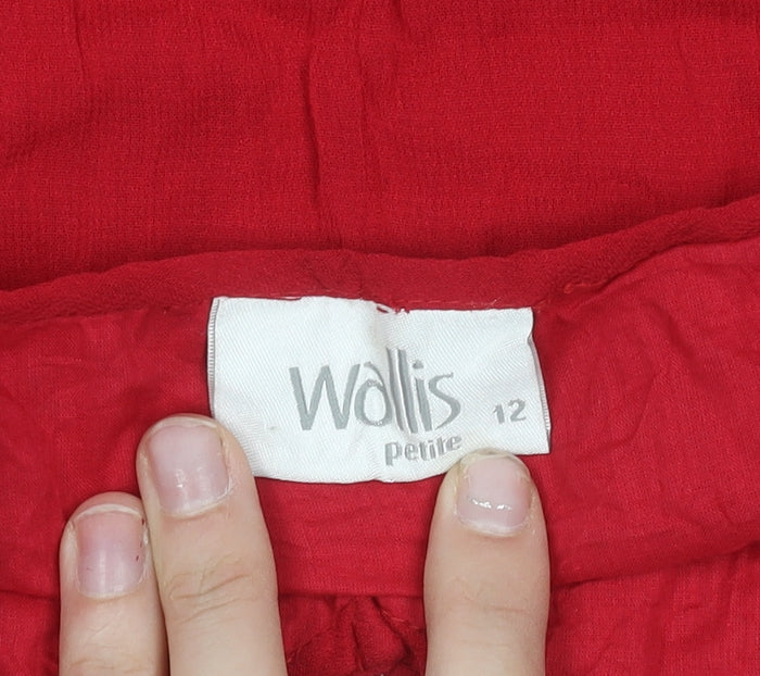 Womens UK Size 12 Wallis Red Camisole Tank