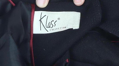 Klass Collection Women’s Black Size 16 Suit Jacket Blazer