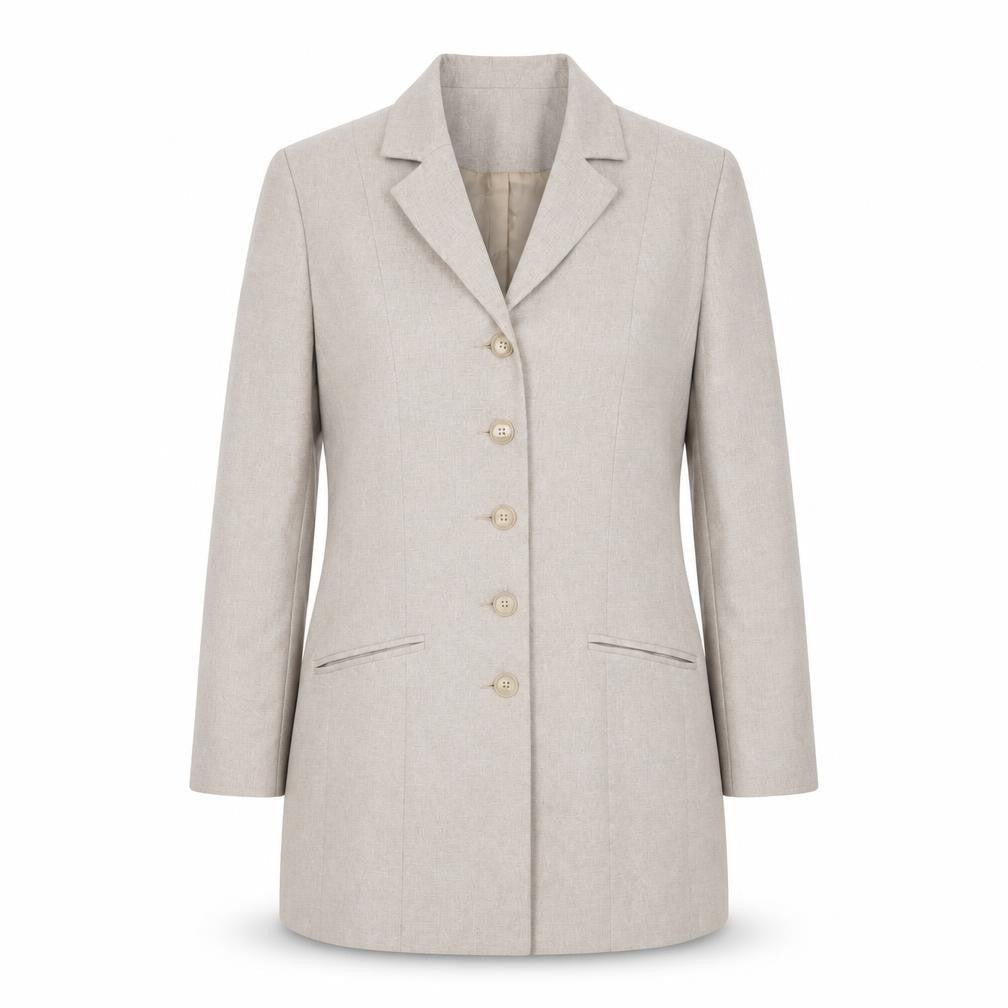 Womens UK Size 12 Bonmarché Regular Beige Suit Jacket
