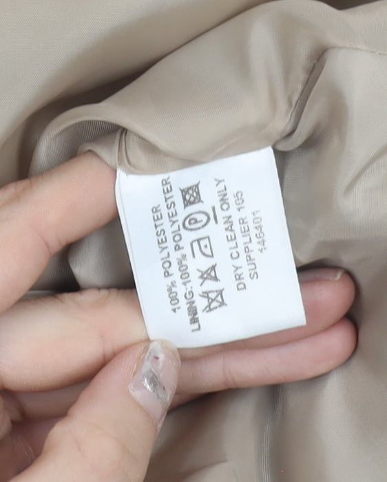 Bonmarché Women’s Beige Size 12 Long Suit Jacket Blazer