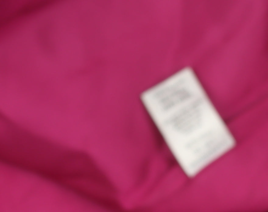 Womens UK Size 10 Warehouse Pink Overcoat
