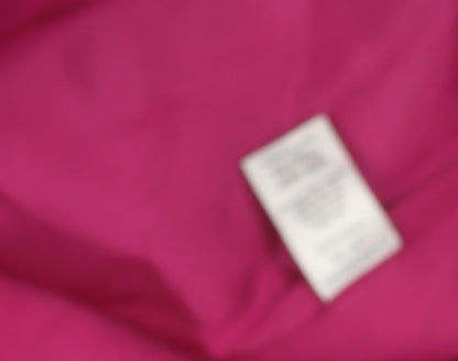 Womens UK Size 10 Warehouse Pink Overcoat