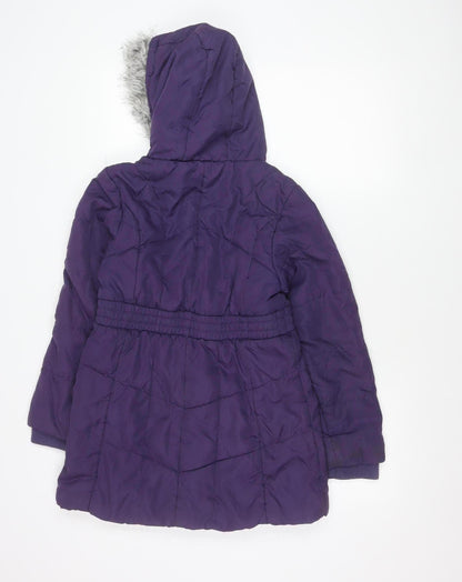 Teens UK Size 11-12 Years Peter Storm Purple Puffer Jacket