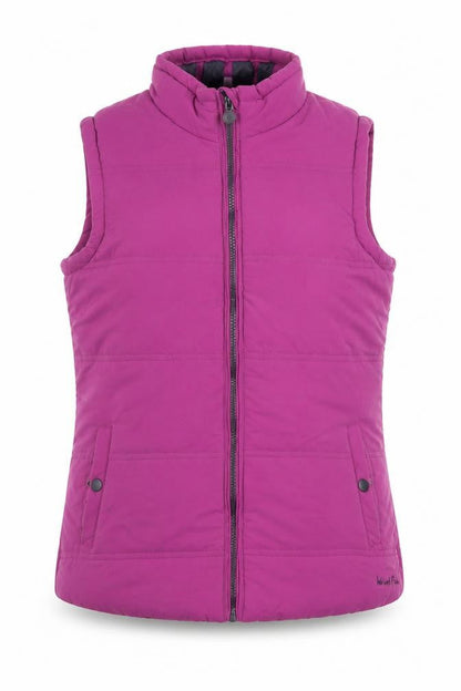 Weird Fish Womens Pink Puffer Waistcoat Size 6 Quilted Sleeveless