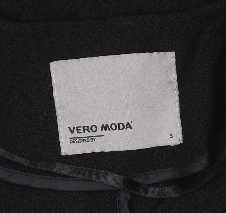 Womens UK Size S VERO MODA Black Basic Jacket