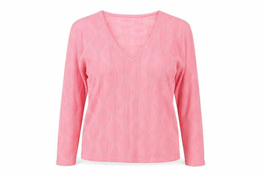Womens UK Size M Zara Pink Basic Blouse