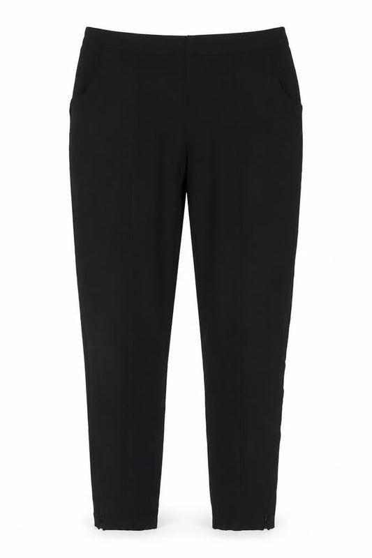 Womens UK Size 10 Missguided Slim Fit CasualWorkwearBusiness Black Trousers