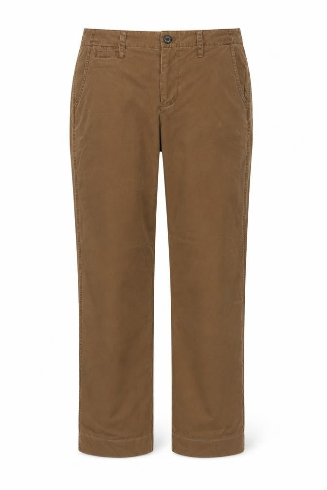 Womens UK Size 6 Ralph Lauren Regular Fit Straight Brown Jeans