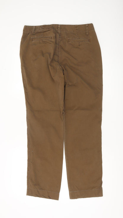 Ralph Lauren Women’s Brown Cotton Straight Jeans Size 6