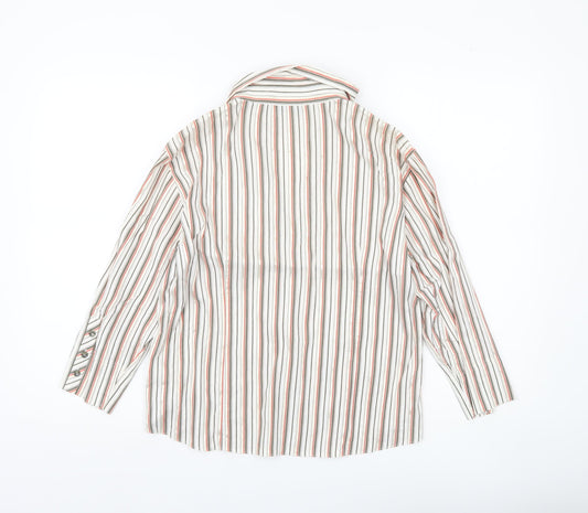 Womens UK Size 10 Gerry Weber Multicoloured Classic Button-Up
