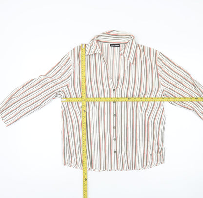 Womens UK Size 10 Gerry Weber Multicoloured Classic Button-Up
