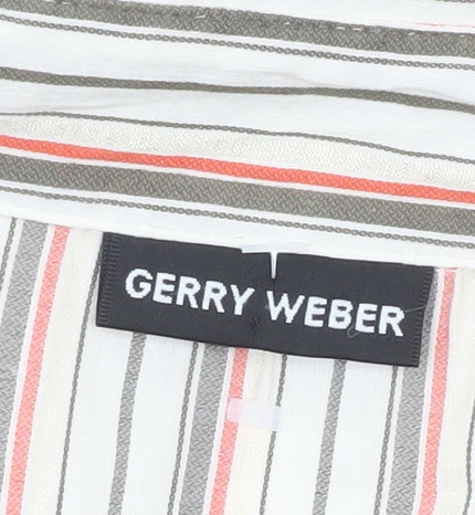 Womens UK Size 10 Gerry Weber Multicoloured Classic Button-Up