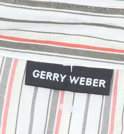 Womens UK Size 10 Gerry Weber Multicoloured Classic Button-Up