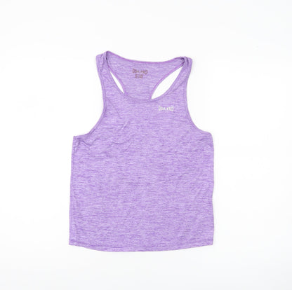 USA Pro Girls Purple Tank Top 10 Years Activewear Sports Vest