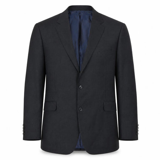 Samuel Windsor Men’s Grey Wool Blazer 48R Regular Jacket
