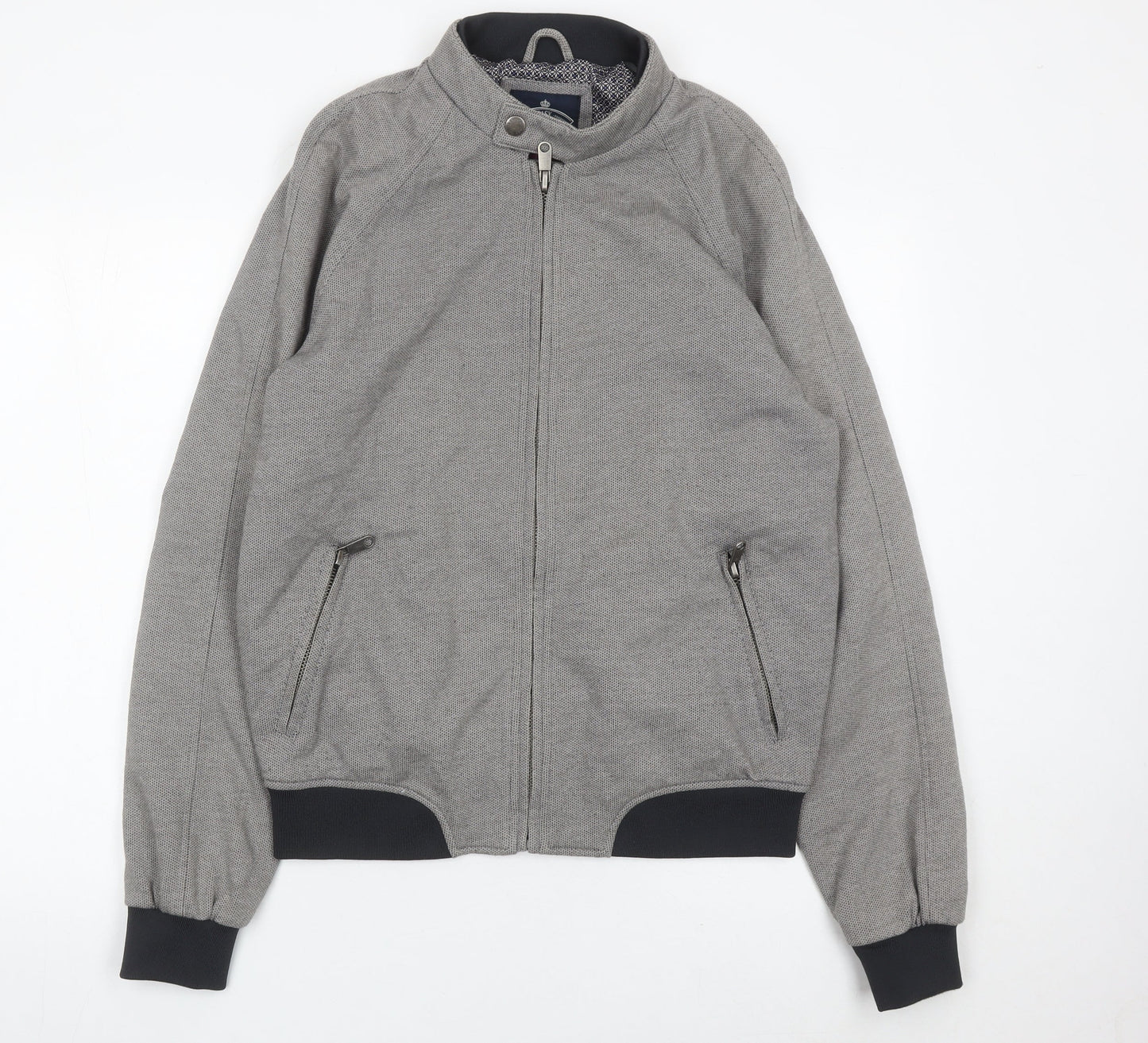 Mens UK Size M Matalan Grey Basic Jacket