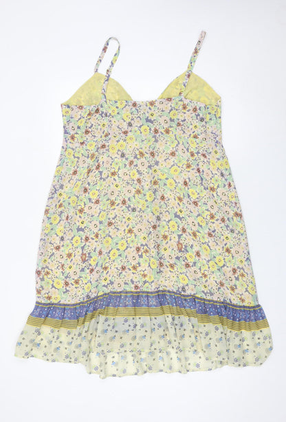 Monsoon Women’s Multicoloured Floral Slip Dress Size 18 Knee Length