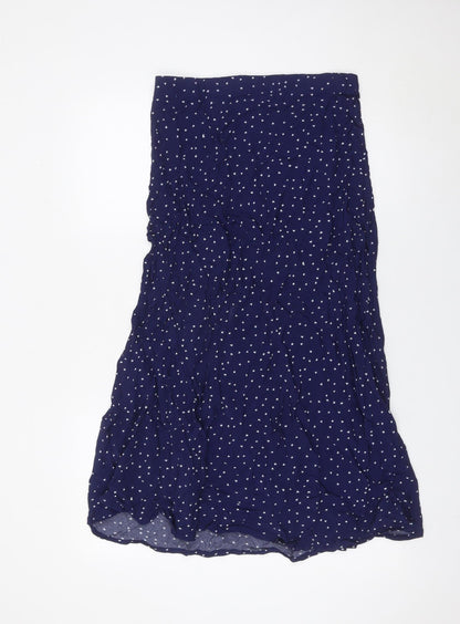 Cotton On Women’s Blue Star Print Maxi Skirt Size S Bohemian Summer