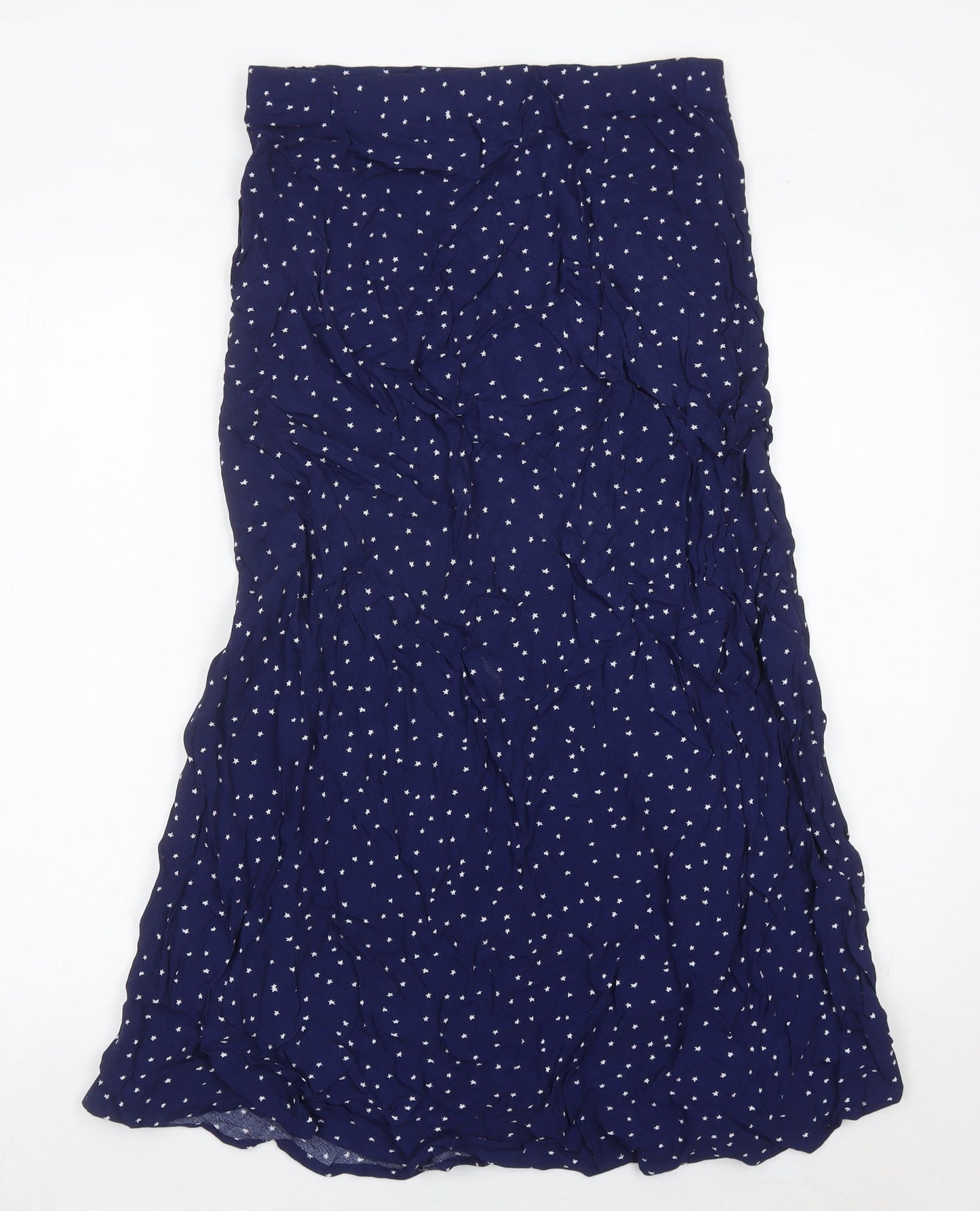 Cotton On Women’s Blue Star Print Maxi Skirt Size S Bohemian Summer