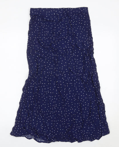 Cotton On Women’s Blue Star Print Maxi Skirt Size S Bohemian Summer