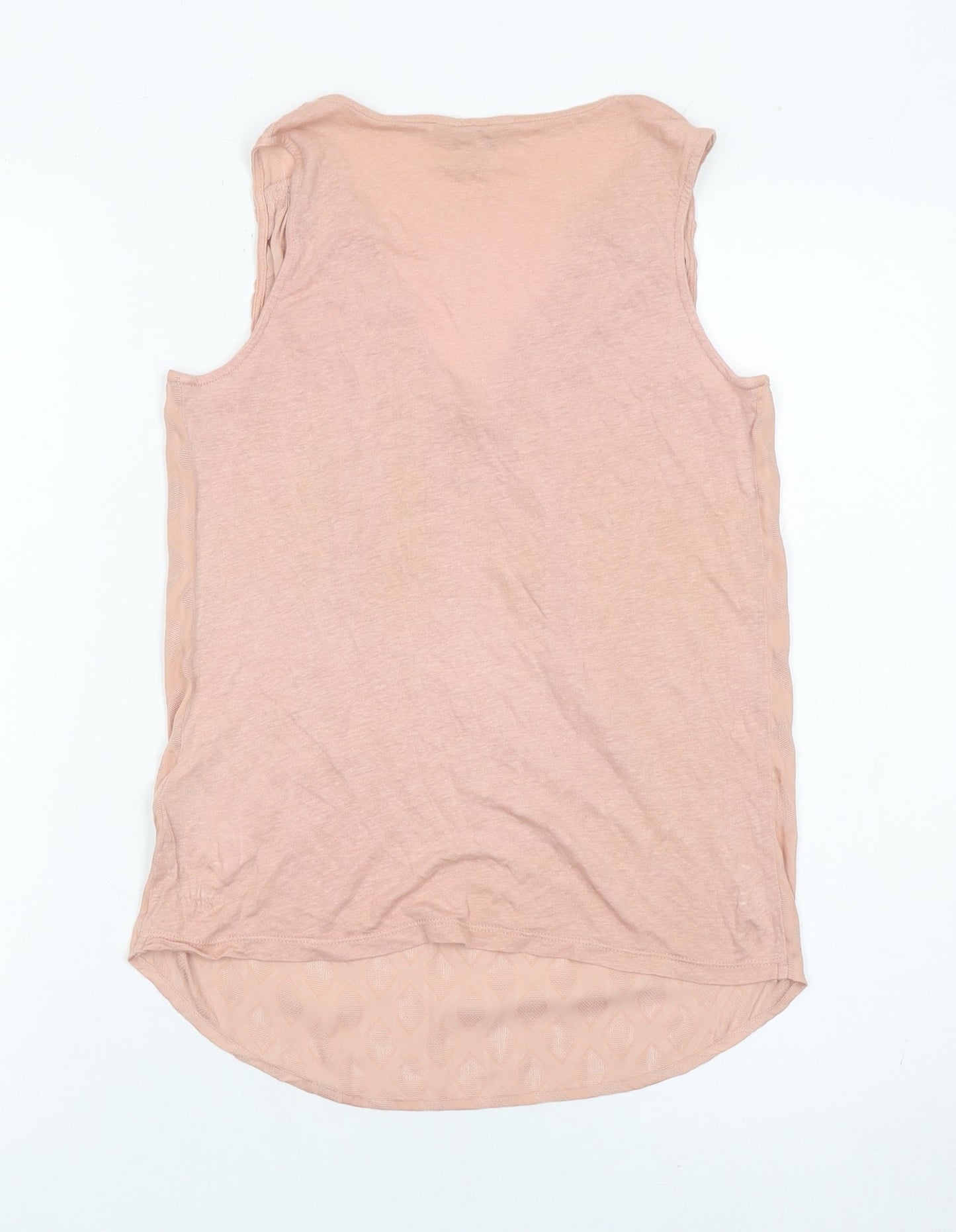 Womens UK Size 8 Monsoon Pink Tunic Blouse