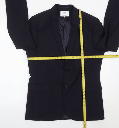 EnvEe Collection Men's Navy 40R Suit Jacket Classic Fit