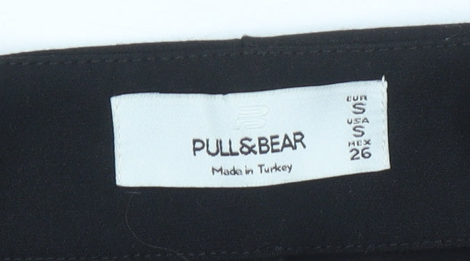 Pull&Bear Women’s Black Size 8 Pencil Skirt Workwear Stretch