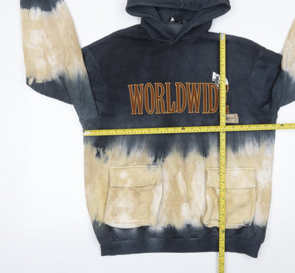 Mens UK Size S BoohooMAN Multicoloured Pullover Hoodie