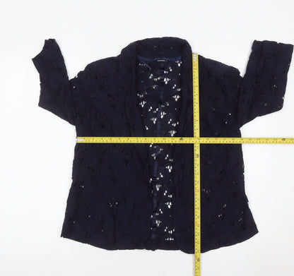 Roman Women’s Blue Lace Blazer Jacket Size 14 Formal Occasion