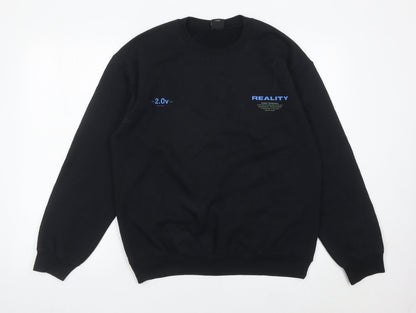 Urban Outfitters Men’s Black XS Pullover Graphic Sweatshirt