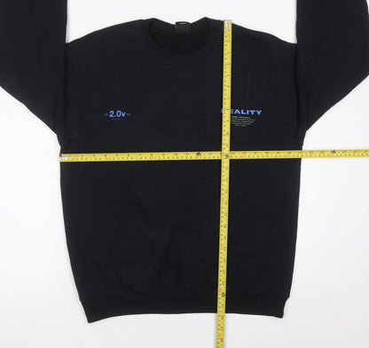 Urban Outfitters Men’s Black XS Pullover Graphic Sweatshirt