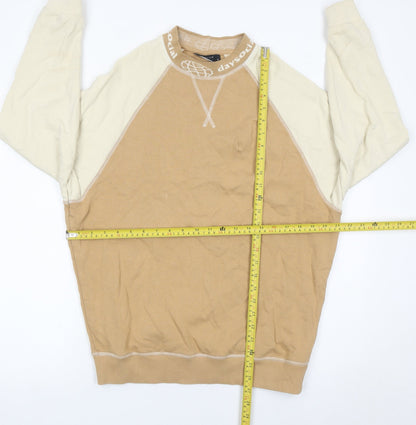 Mens UK Size XS ASOS Beige Pullover Sweatshirt