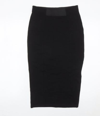 Dorothy Perkins Women’s Black Size 8 Pencil Midi Skirt