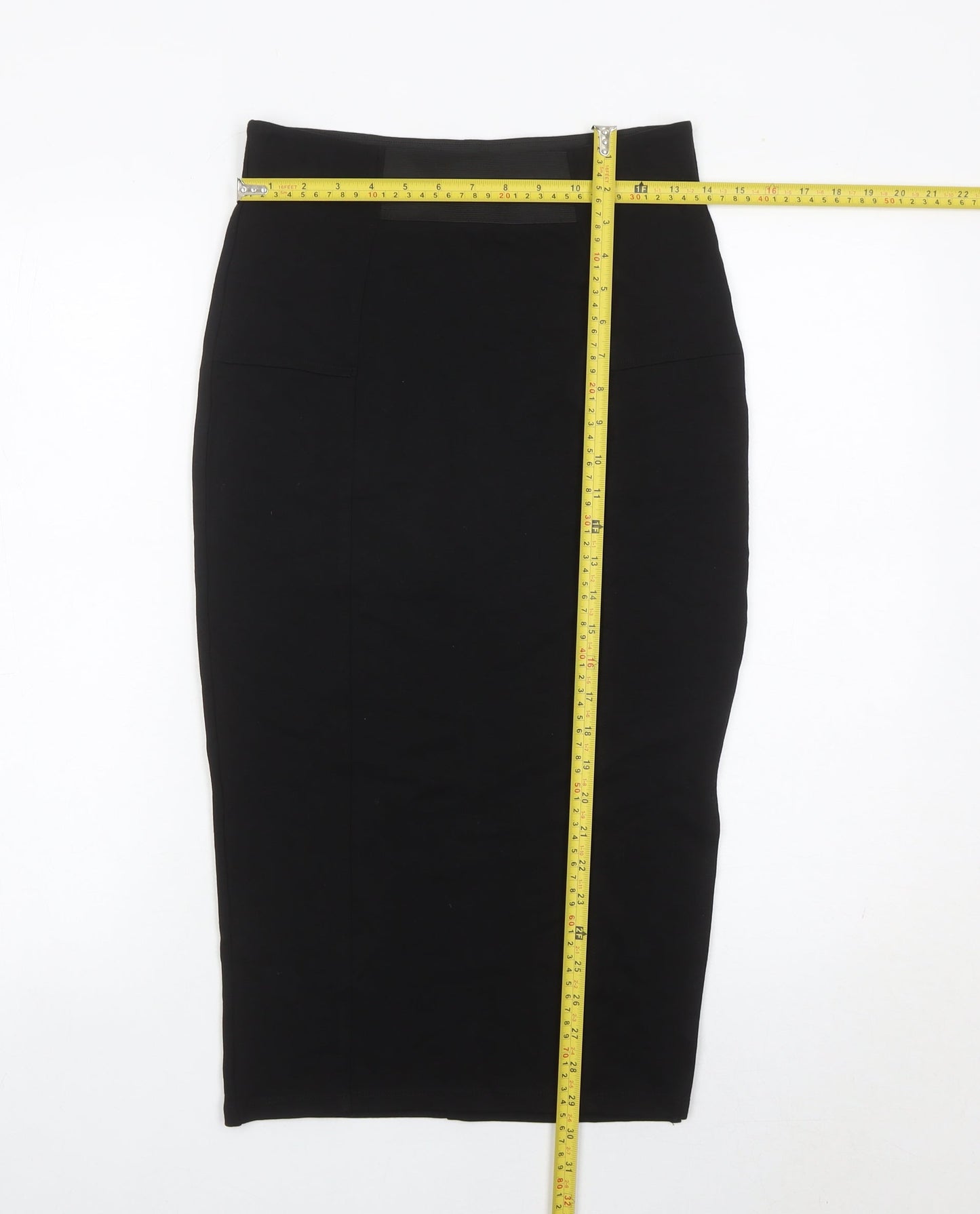 Dorothy Perkins Women’s Black Size 8 Pencil Midi Skirt