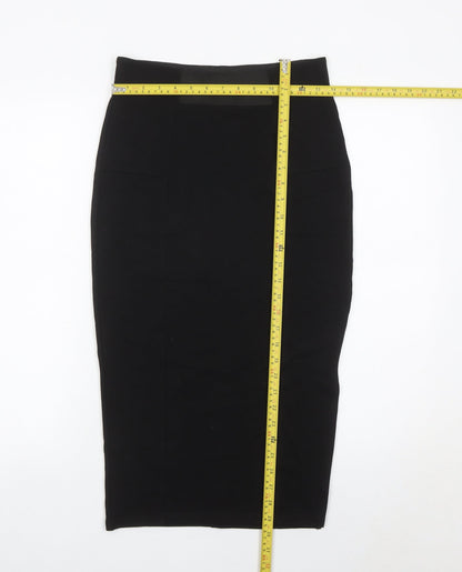Dorothy Perkins Women’s Black Size 8 Pencil Midi Skirt