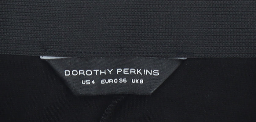 Dorothy Perkins Women’s Black Size 8 Pencil Midi Skirt