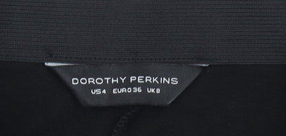 Dorothy Perkins Women’s Black Size 8 Pencil Midi Skirt