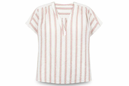 Womens UK Size S Lands' End Multicoloured Tunic Blouse