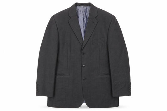 Austin Reed Men’s Grey Wool Blazer Jacket Size 42 Regular Fit