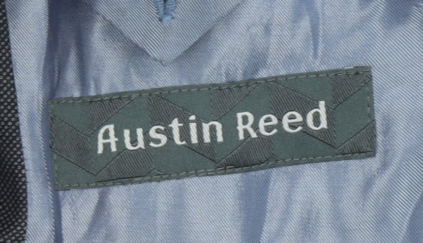 Austin Reed Men’s Grey Wool Blazer Jacket Size 42 Regular Fit