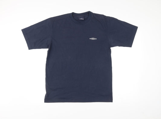 Umbro Men’s Blue M Crew Neck Short Sleeve T-Shirt